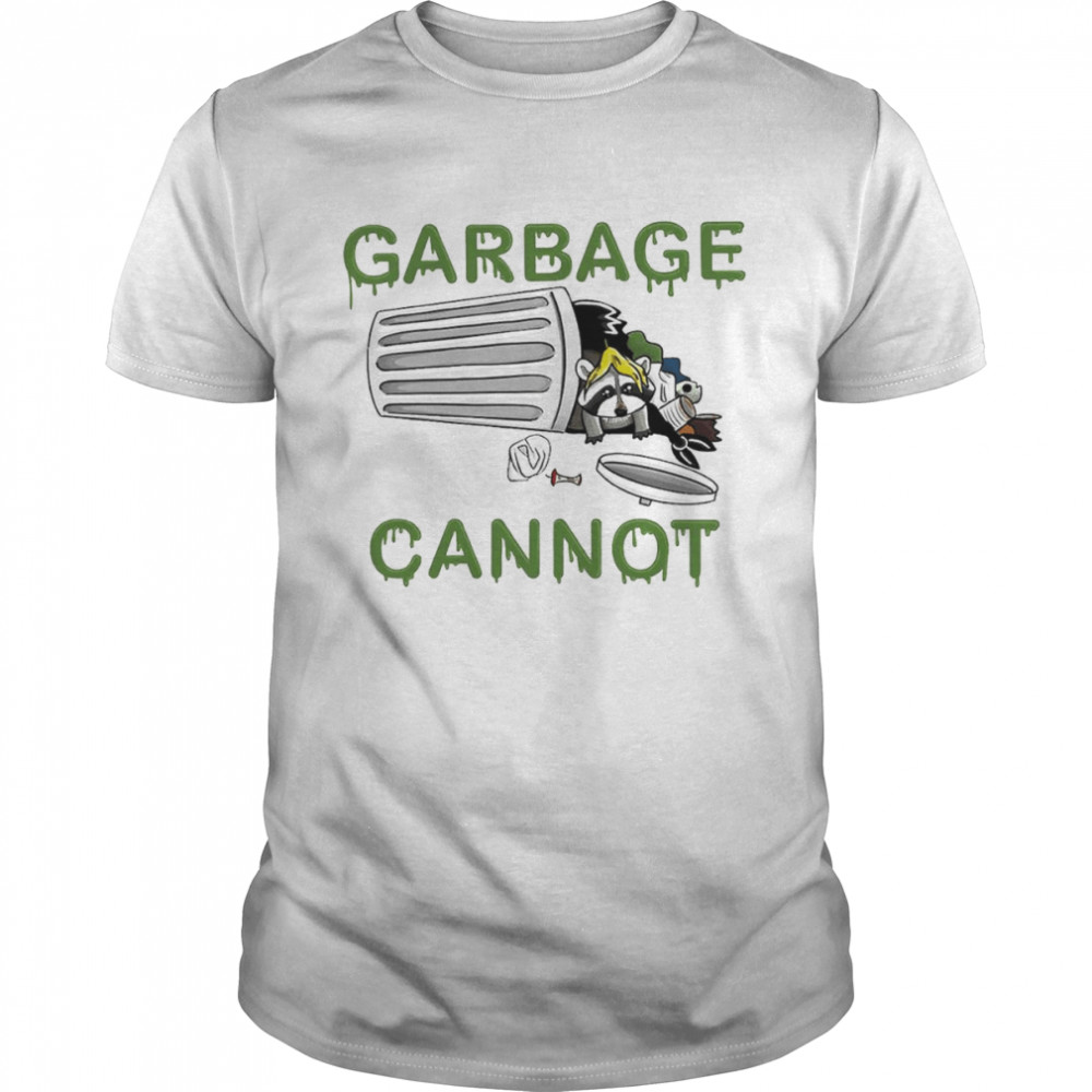Garbage Cannot Baseball Shirt