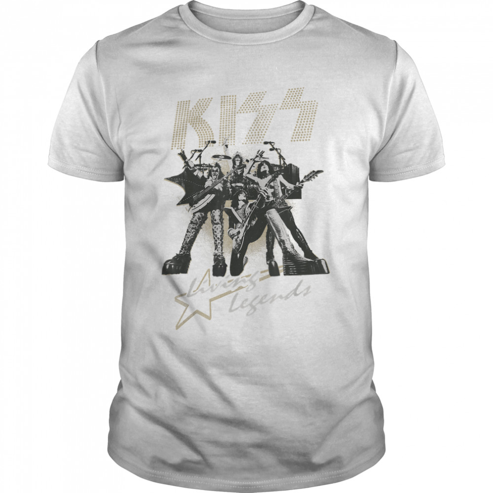 KISS - Lightning Legends (White) T-Shirt