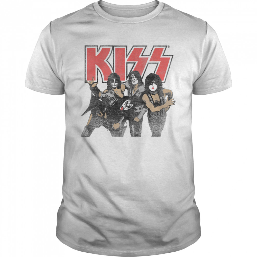 Kiss - Shout It Out Loud Portrait T-Shirt