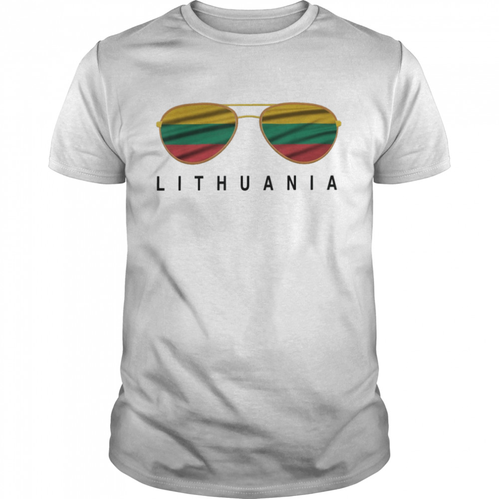 Lithuania Sunglasses, Lithuania Flag, Lithuanianshirt