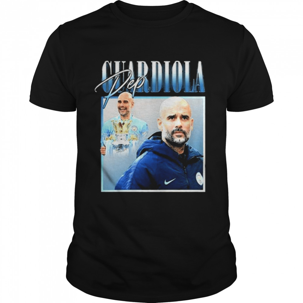 Pep Guardiola Homage Manchester City Shirt