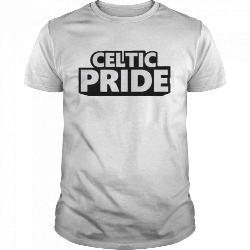 Celtics Pride Text Shirt