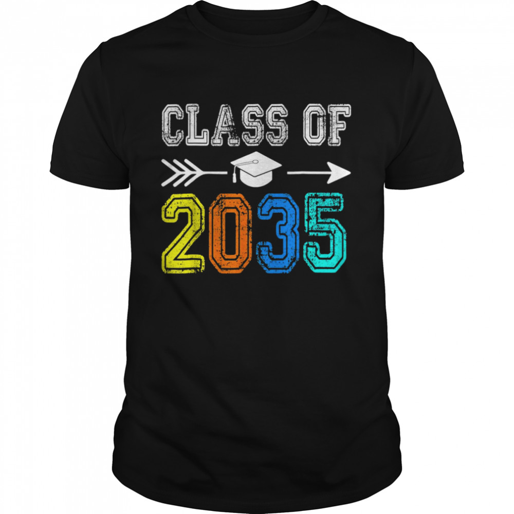 Class Of 2035 Kindergarten Graduate Shirt