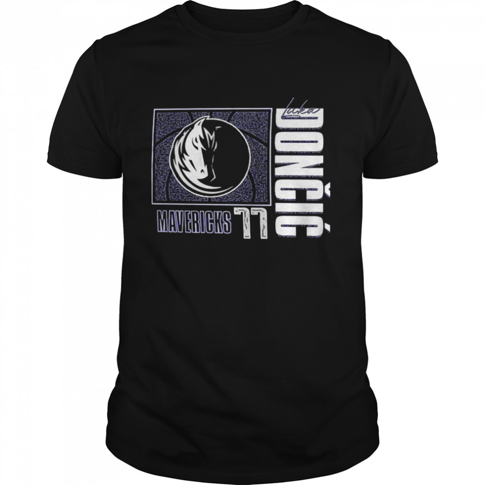 Dallas Mavericks Luka Doncic #77 Royal Super Rival T-Shirt