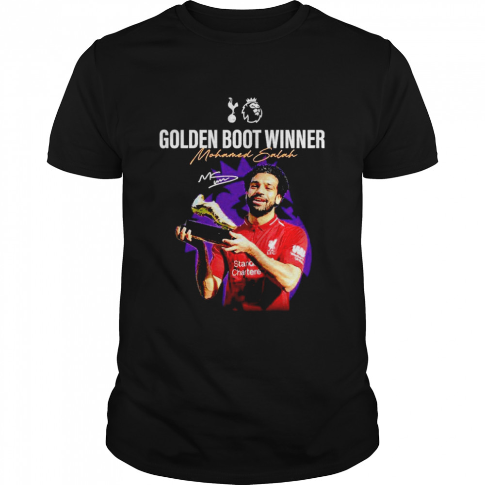 Golden Boot Winner Mohamed Salah Signature Shirt