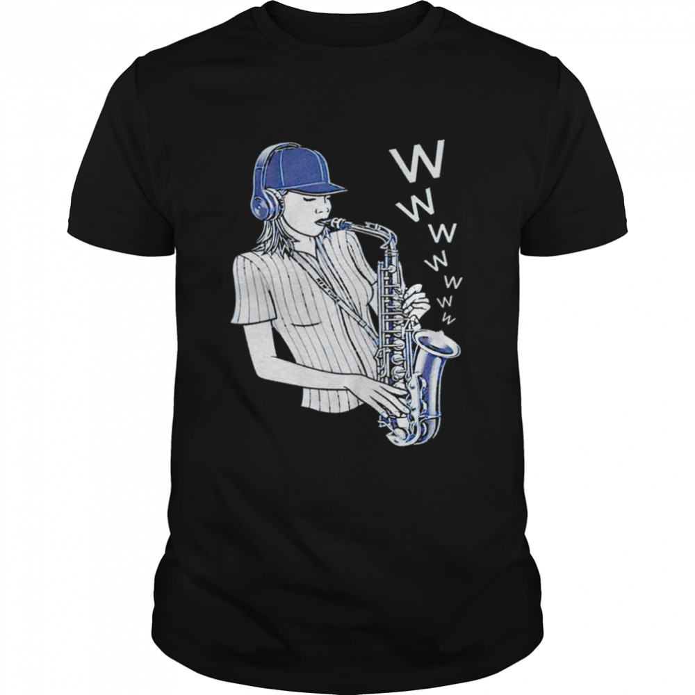 New York Yankees The Sax Lady 2022 T-Shirt