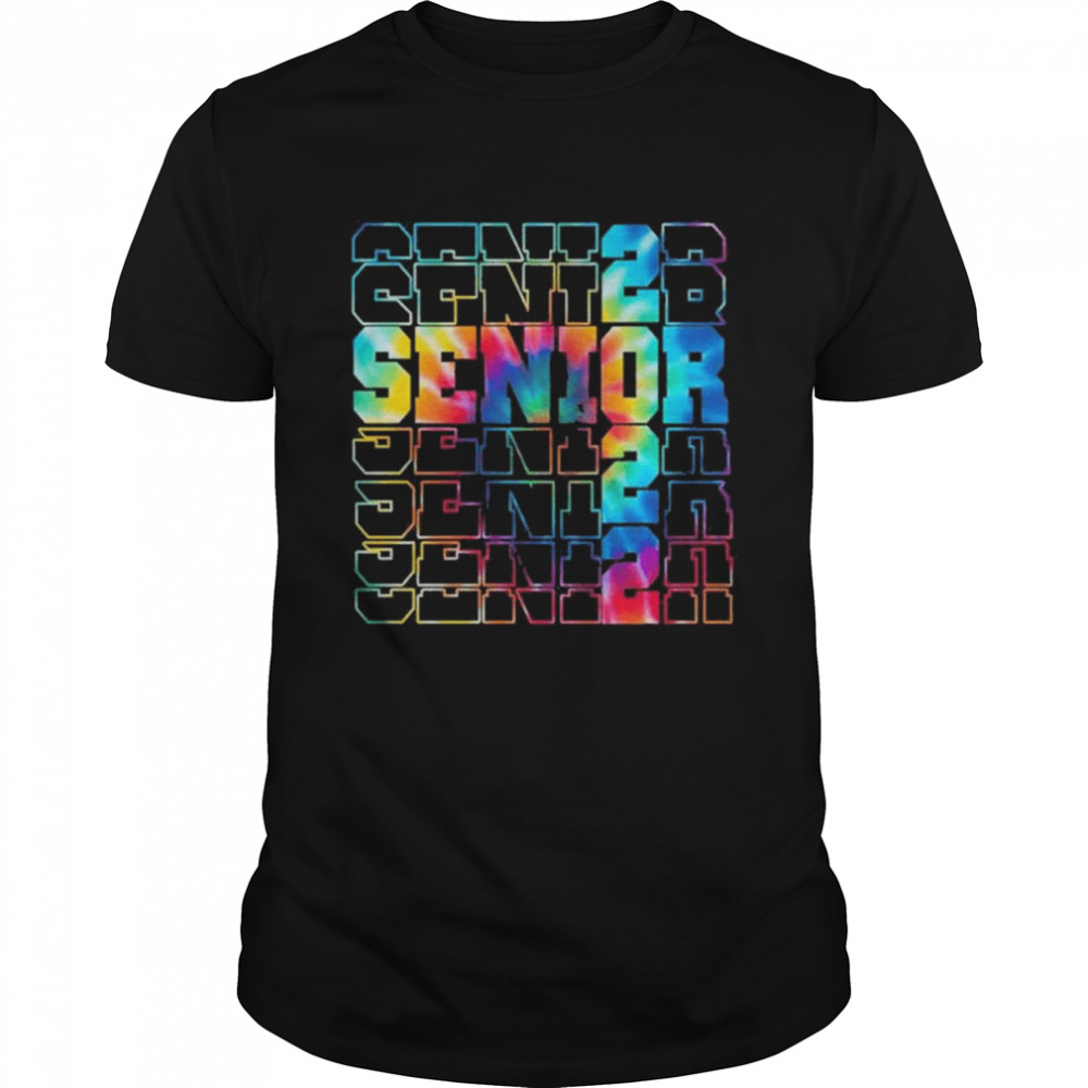 Senior Graduation Seniors 2022 Colorful Tie Dye Women’s T-Shirt