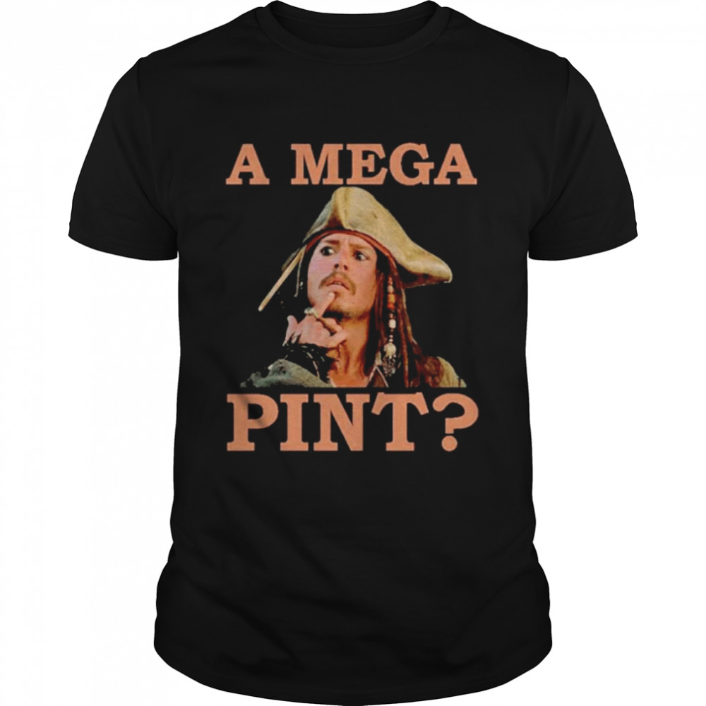 A Mega Pint Johnny Depp 2022  Classic Men's T-shirt