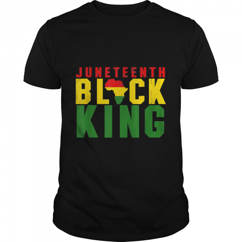 Juneteenth Black King Emancipation Day Melanin Black Pride T-Shirt B0B2Dggxtq