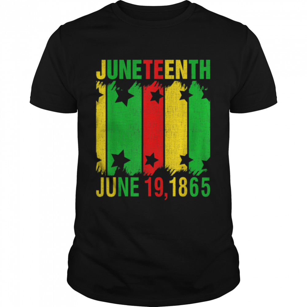 Juneteenth June 19 1865 Juneteenth Freedom Day Black History T-Shirt B0B2D3L514