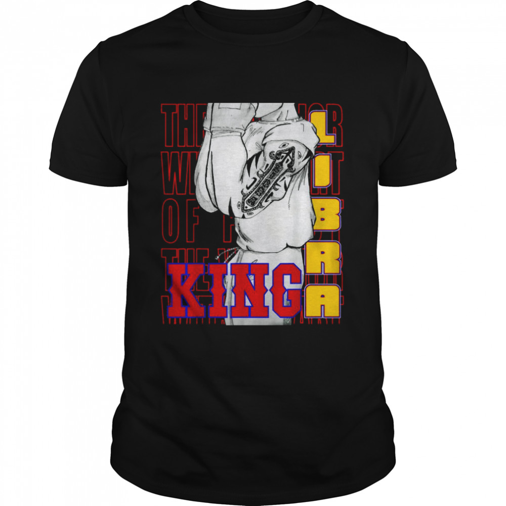 Mens Libra King King Libra Libra zodiac Kawaii Anime Style  Classic Men's T-shirt