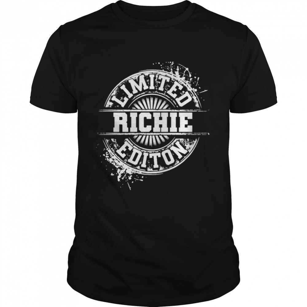 RICHIE Limited Edition Personalized Name Joke  Classic Men's T-shirt