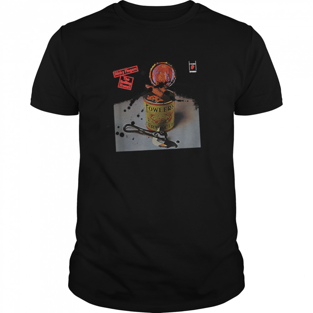 Rolling Stones Official Sticky Black Treacle T- Classic Men's T-shirt