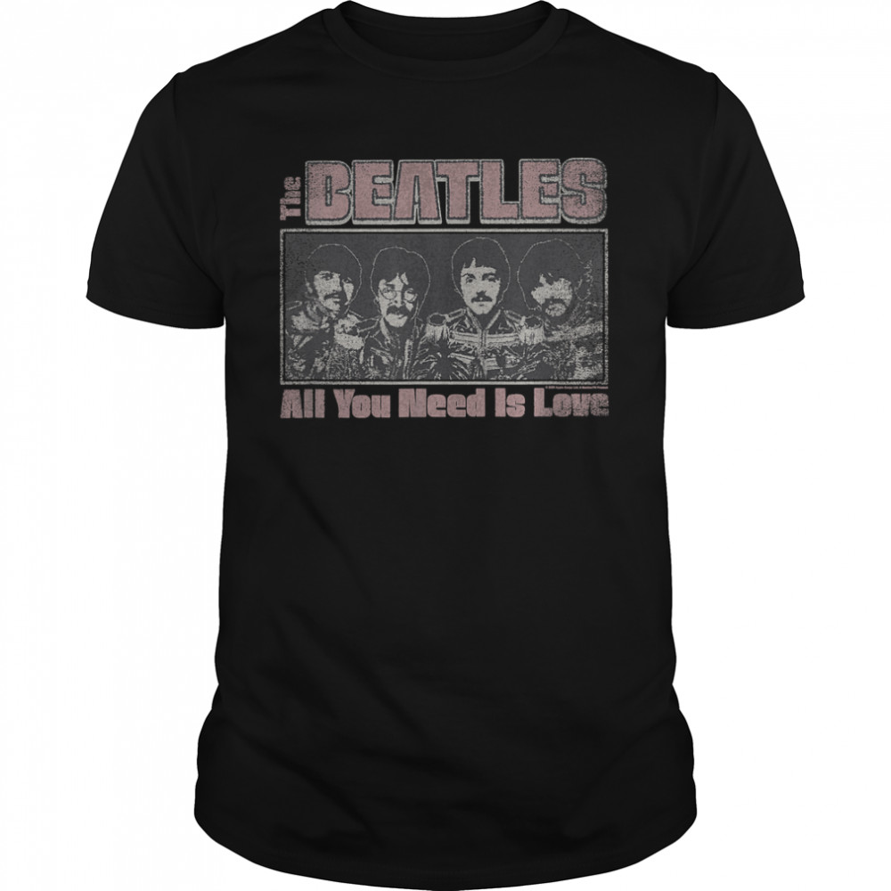 The Beatles All you need is Love T- Classic Men's T-shirt