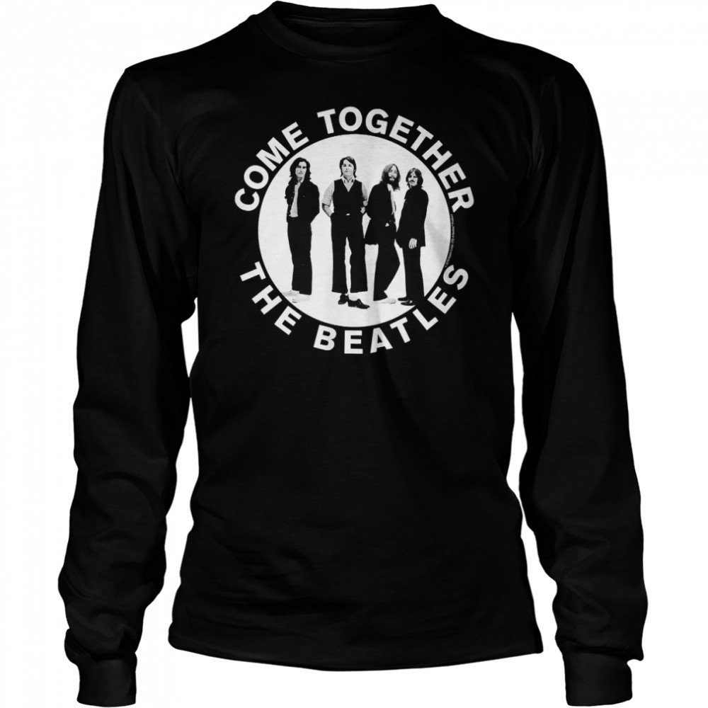 The Beatles Come Together Circle T- Long Sleeved T-shirt