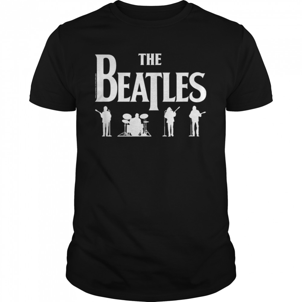 The Beatles Let It Be Light Silhouettes T-Shirt