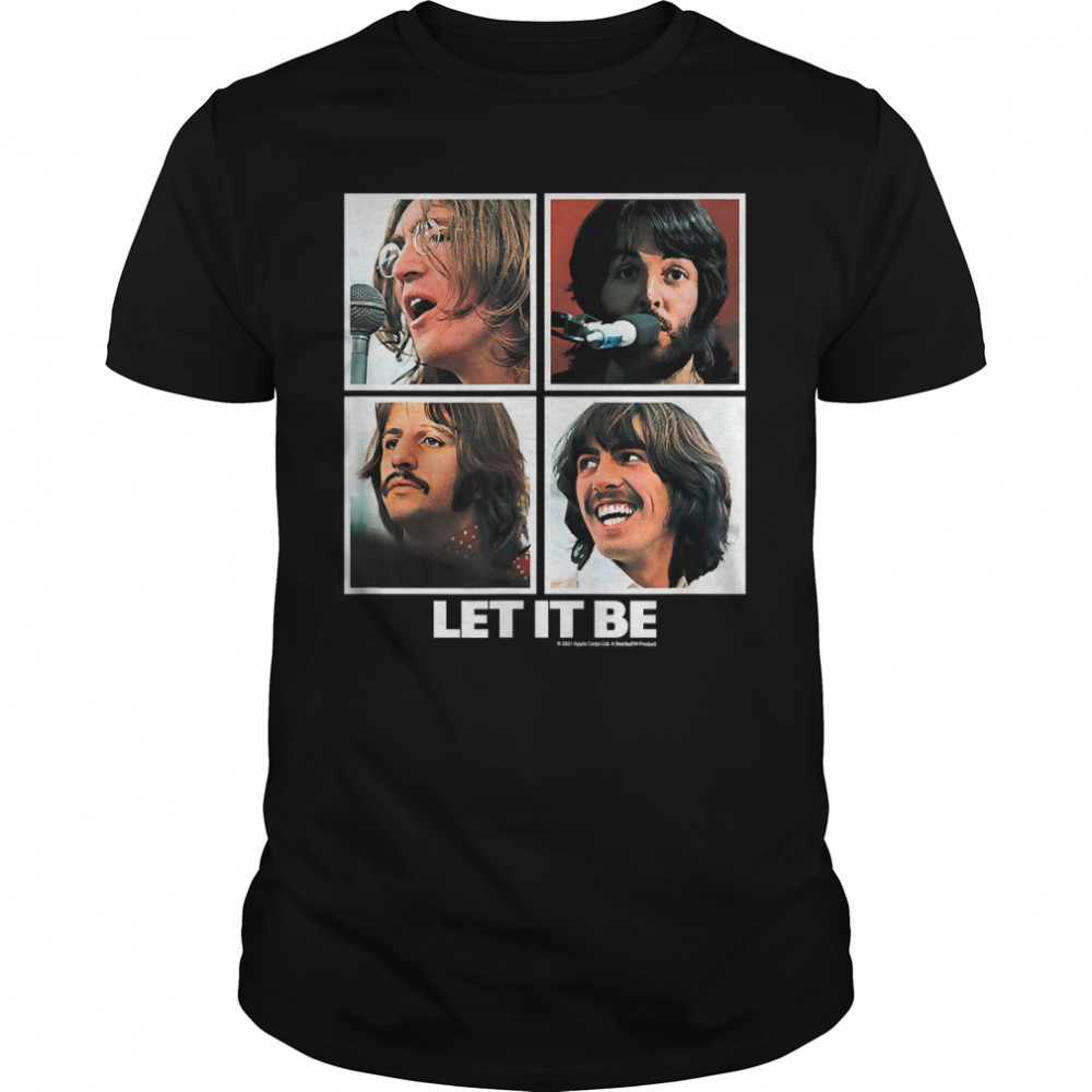 The Beatles Let It Be Square T-Shirt