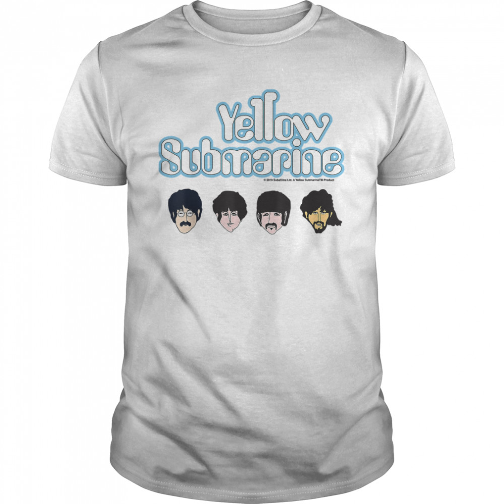 The Beatles Yellow Submarine Head Shots T-Shirt