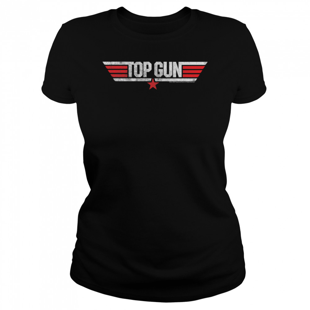 Top Gun Goose and Logo T- Classic Women's T-shirt