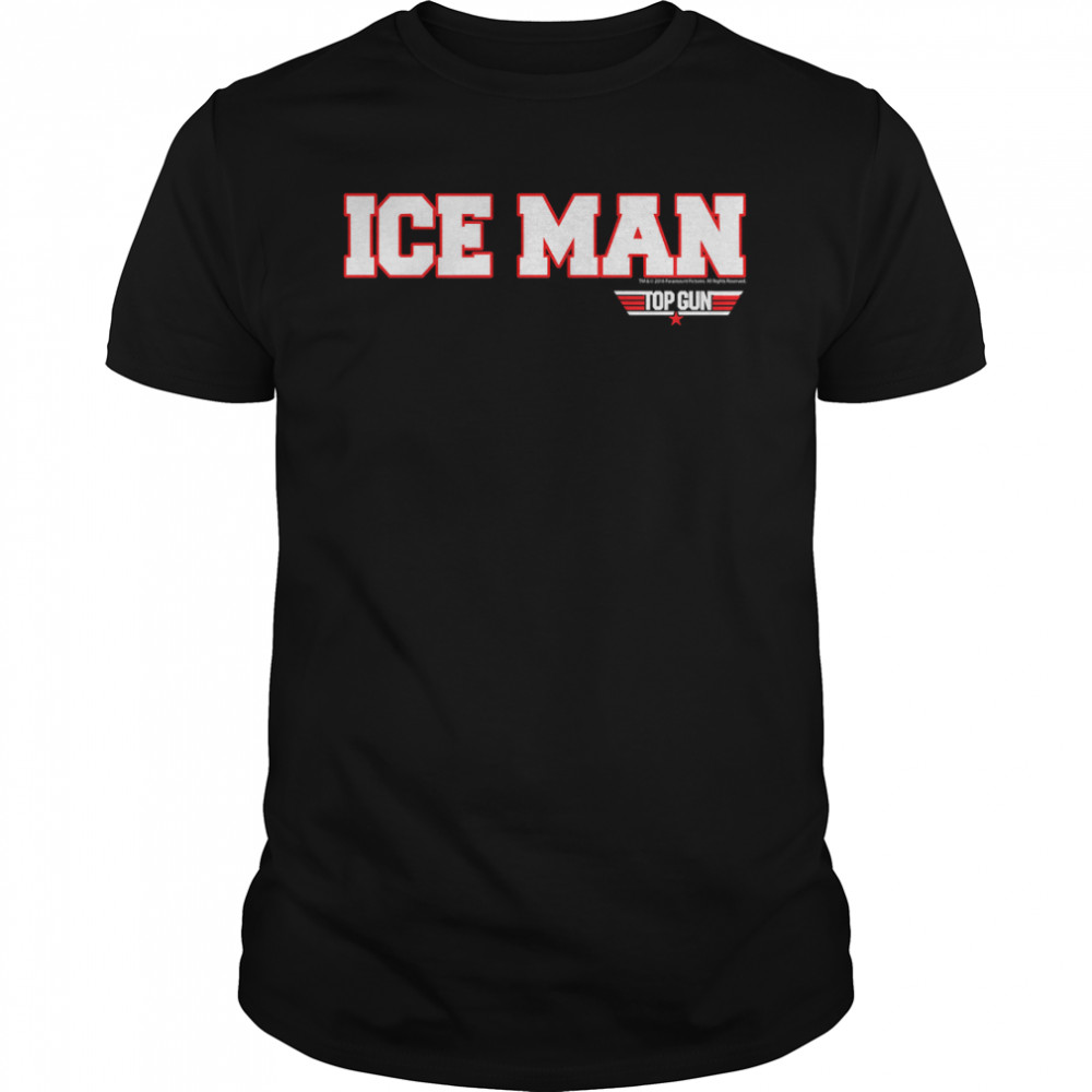 Top Gun Ice Man Name Tee T- Classic Men's T-shirt