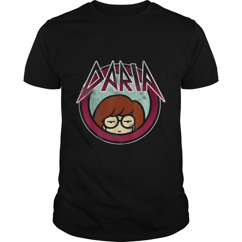 Daria Classic Metal Logo Graphic T-Shirt
