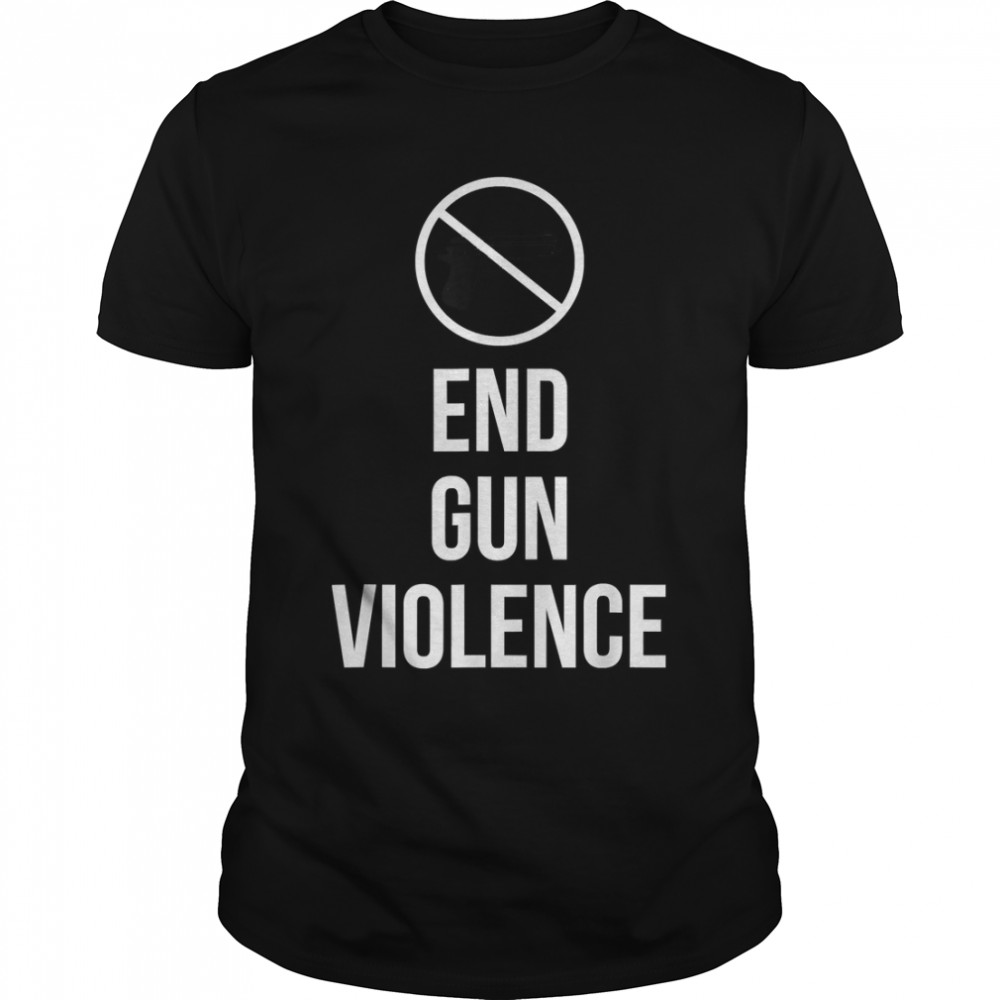 .End Gun Violence Gun Control Wear Orange T-Shirt