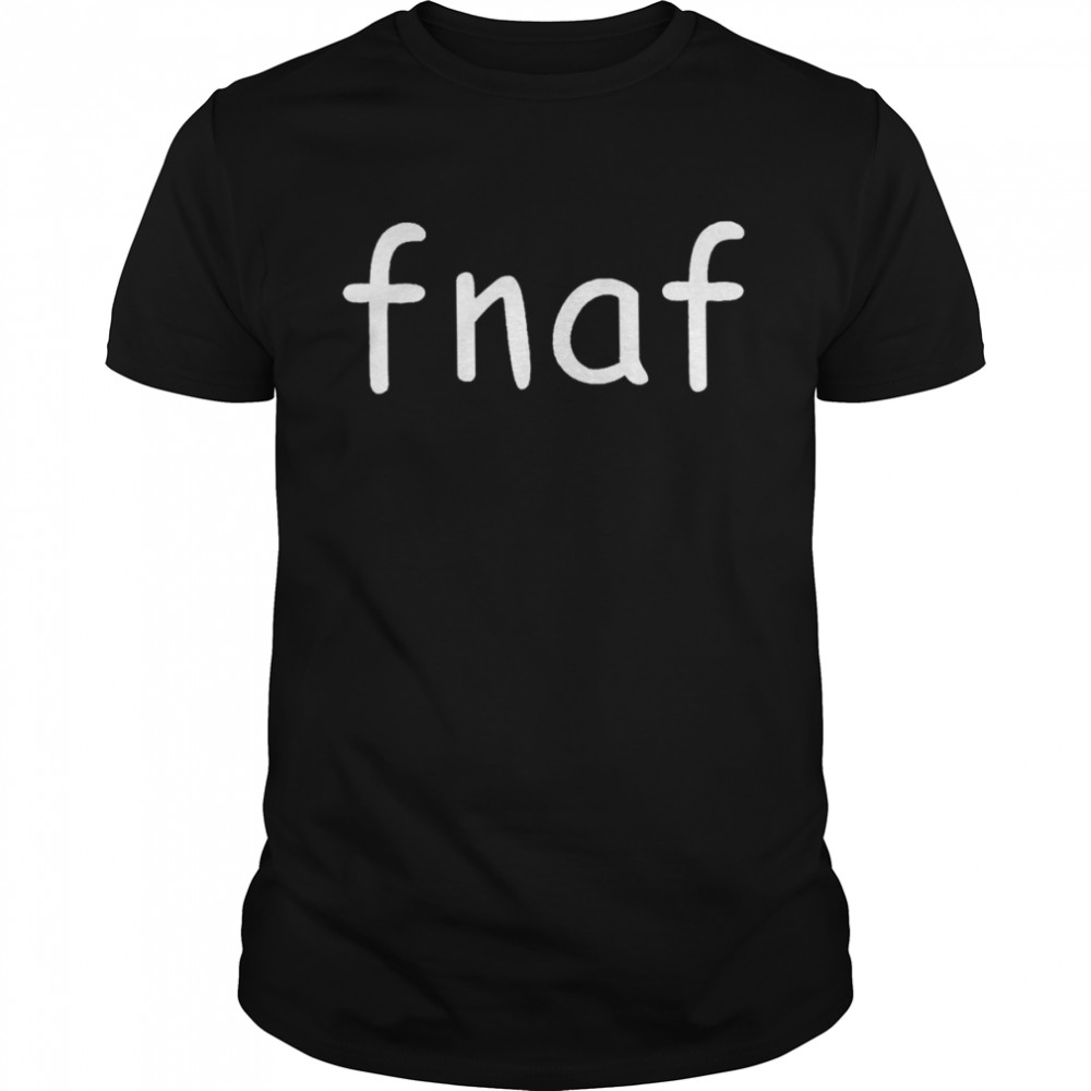 Fnaf text T-shirt