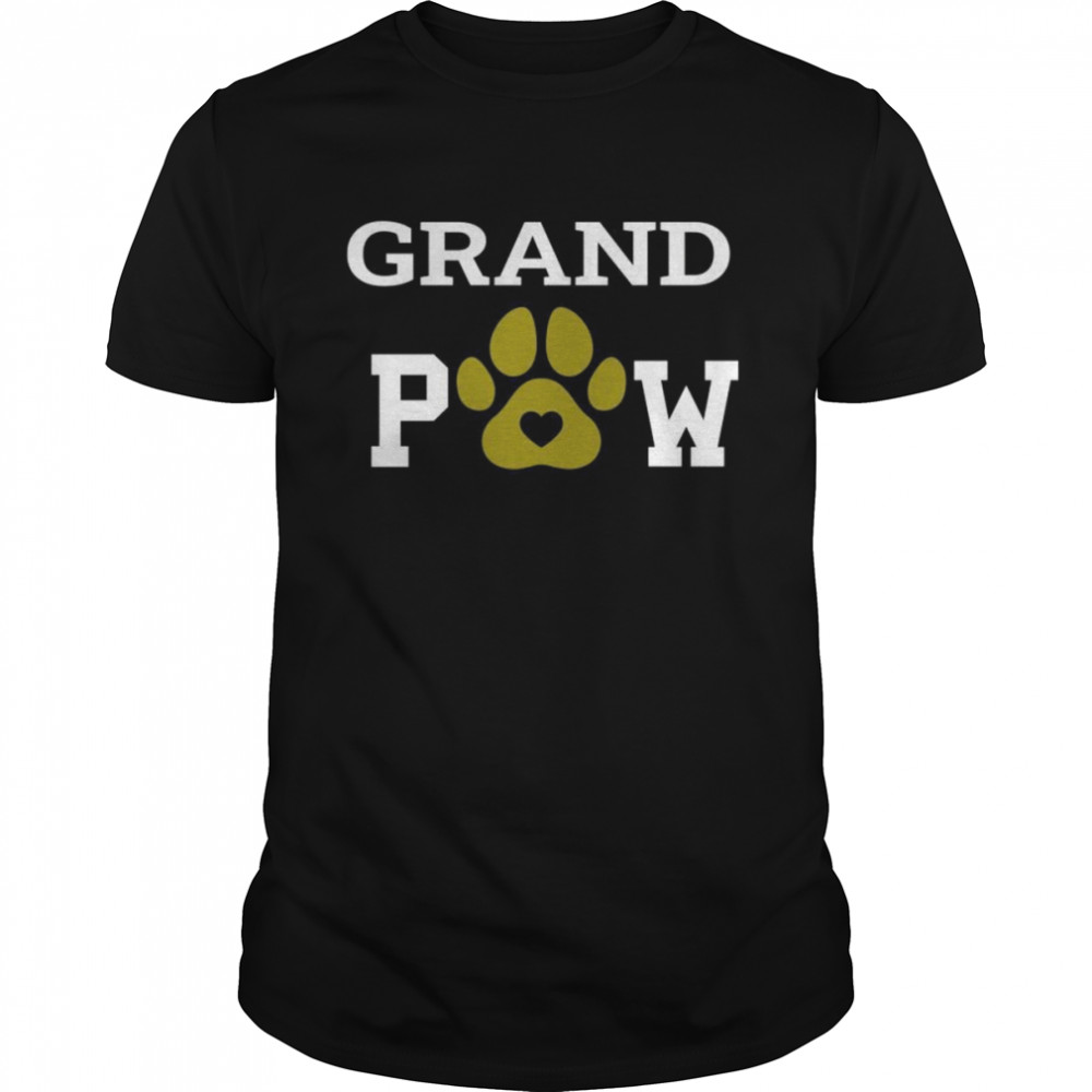 Grand Paw Dad Father Shirt