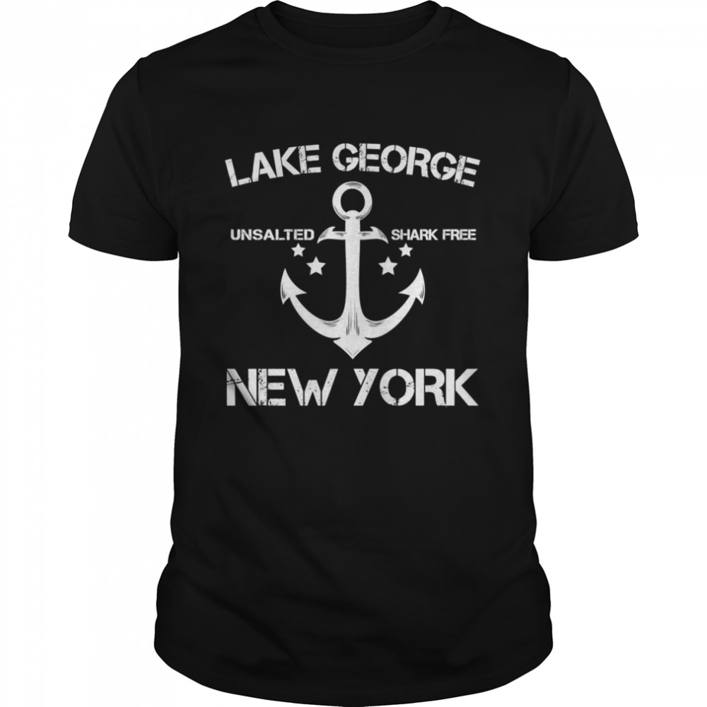 LAKE GEORGE NEW YORK Fishing Camping Summe rShirt