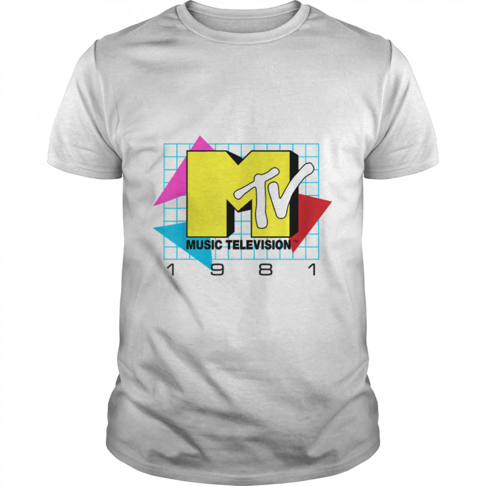 MTV Music Television 1981 Logo T-Shirt