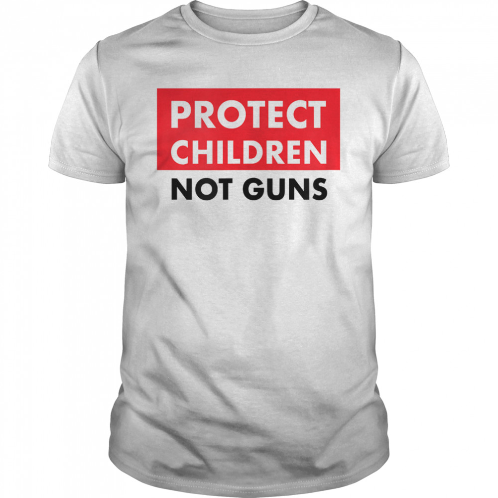 Protect Kids Not Guns - Please Say to Guns - T-Shirt