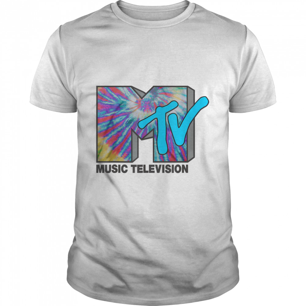 Tie Dye MTV Classic Logo T- Shirts T-Shirt