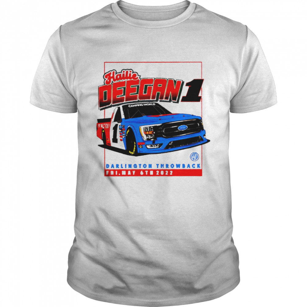 Hailie Deegan Darlington Throwback 2022 T-shirt