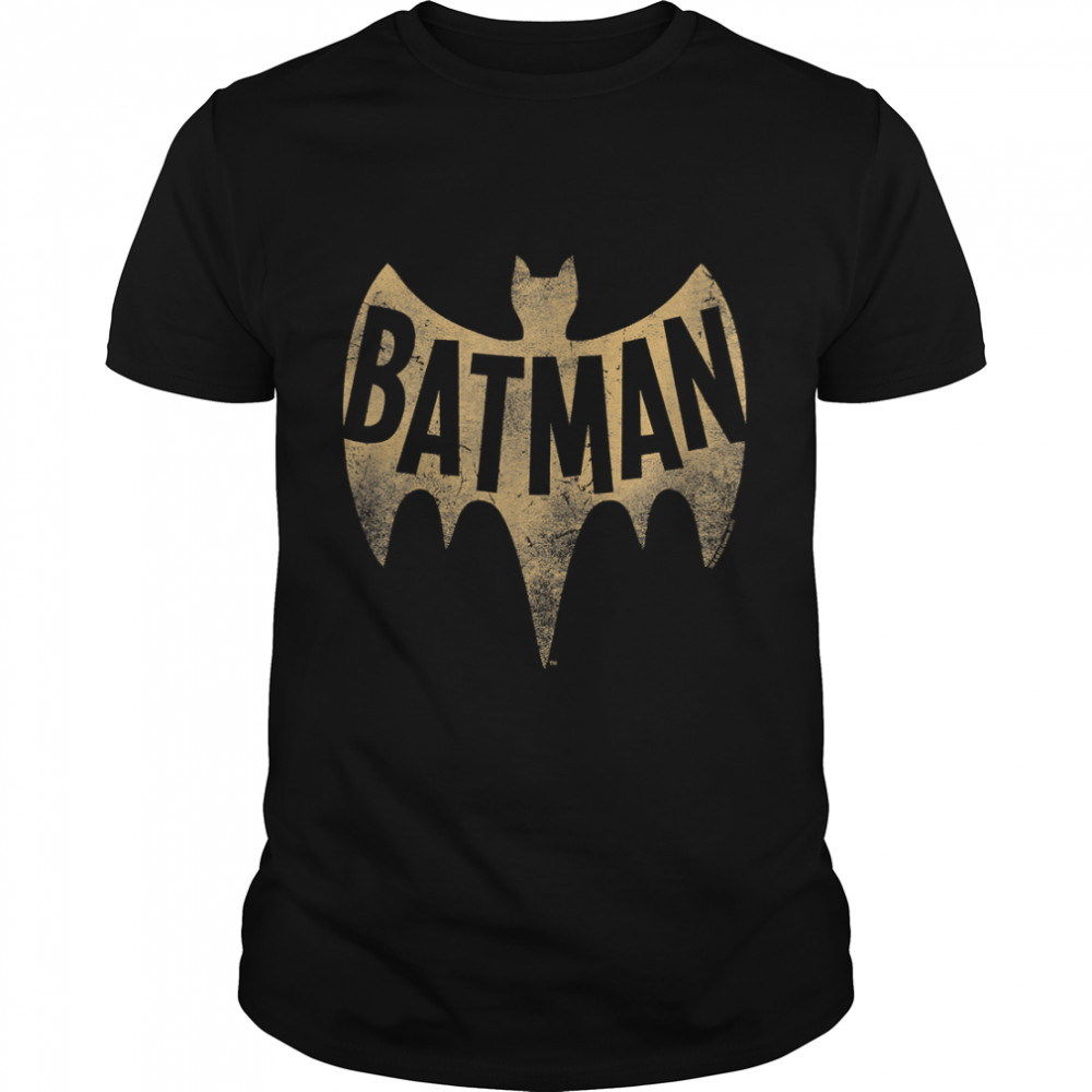 Batman Classic Tv Series Vintage Logo T-Shirt