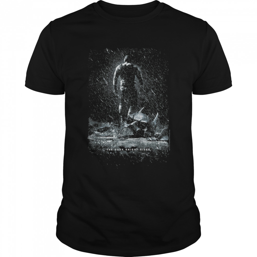 Batman Dark Knight Rises Bane Rain Poster T-Shirt