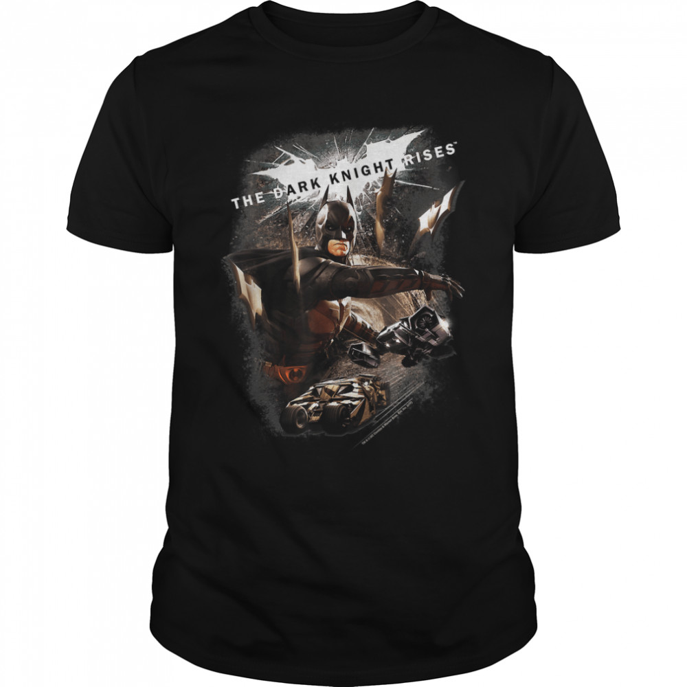 Batman Dark Knight Rises Imagine The Fire T Shirt T-Shirt