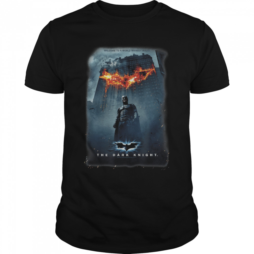 Batman Dark Knight Without Rules Poster T Shirt T-Shirt