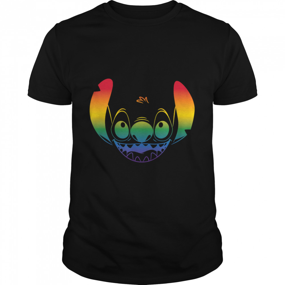 Disney Lilo & Stitch Big Face Pride Ears T-Shirt