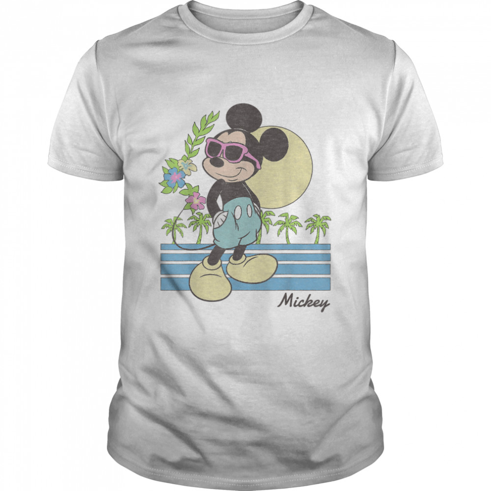 Disney Mickey And Friends Mickey Retro Beach T-Shirt