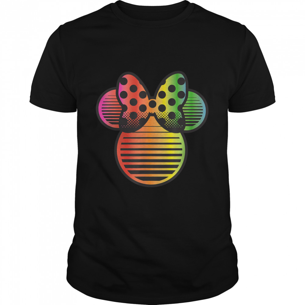 Disney Minnie Mouse Rainbow Gradient T-Shirt