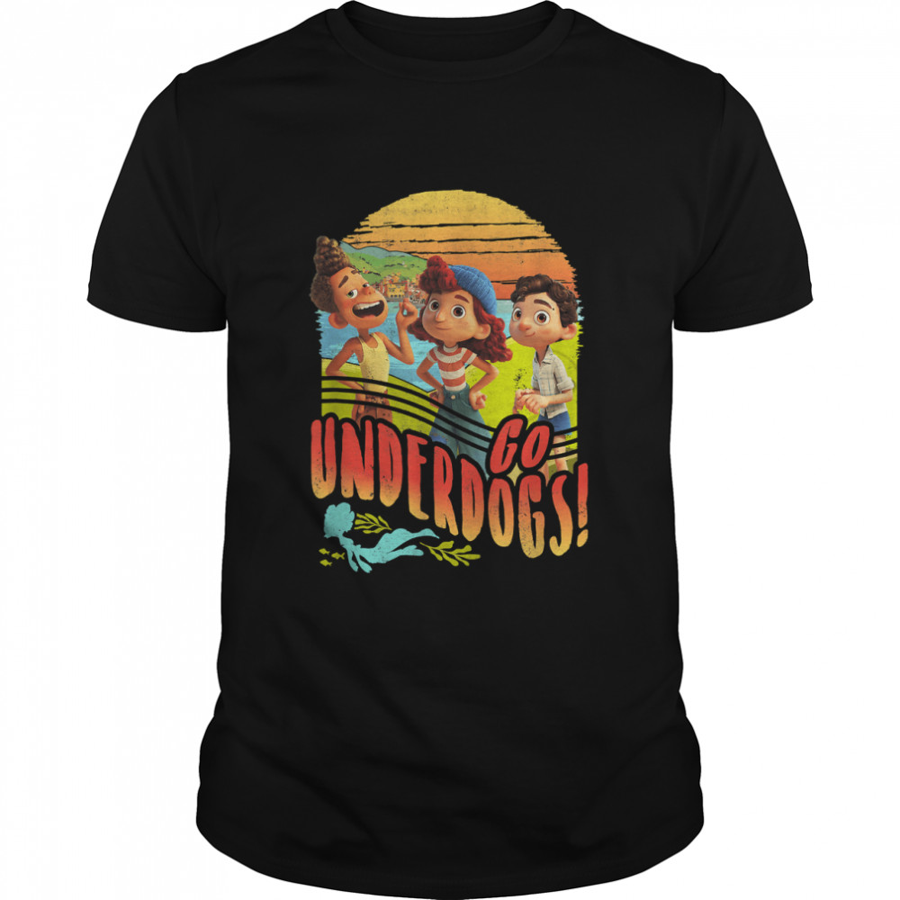 Disney Pixar Luca Go Underdogs Group Shot T-Shirt