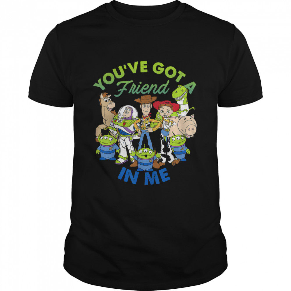 Disney Pixar Toy Story Cartoon Group Shot Graphic T-Shirt T-Shirt