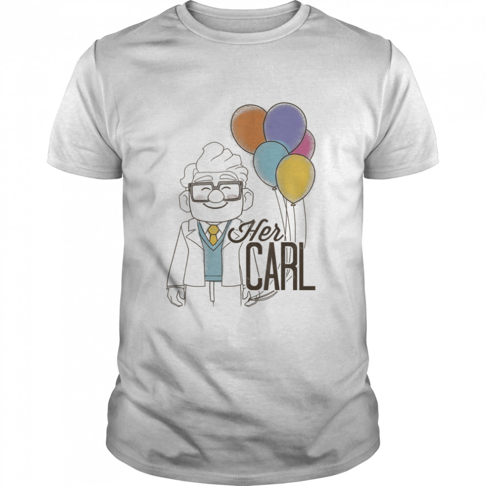 Disney Pixar Up Her Carl Couples T-Shirt