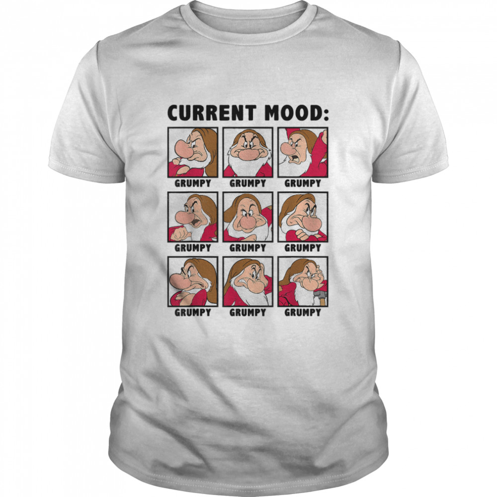 Disney Snow White Current Mood Always Grumpy Graphic T-Shirt T-Shirt