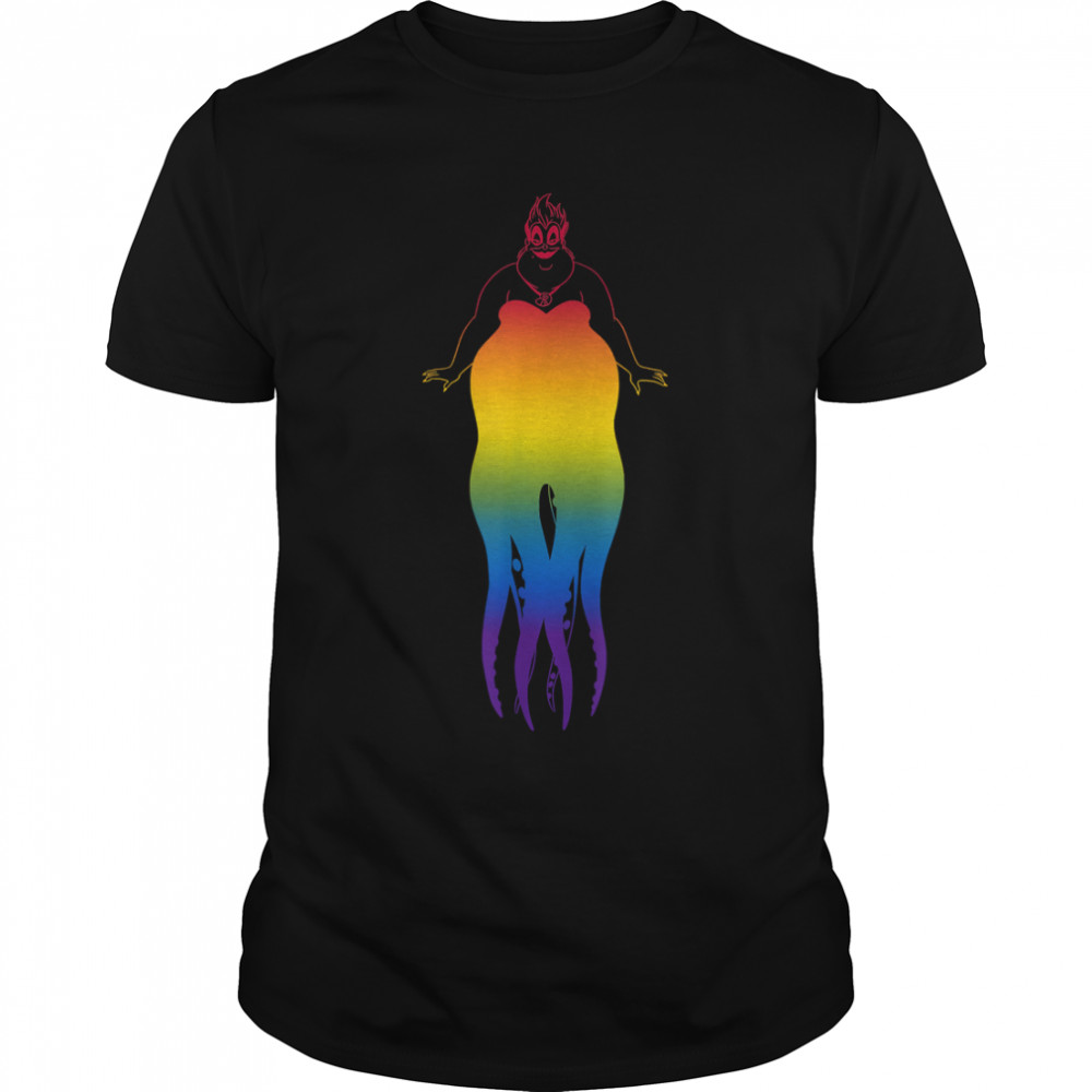 Disney Villains Rainbow Spectrum Ursula T-Shirt