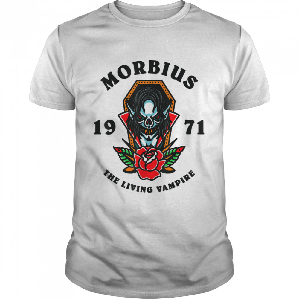 Marvel Morbius The Living Vampire 1971 Tattoo Style T-Shirt