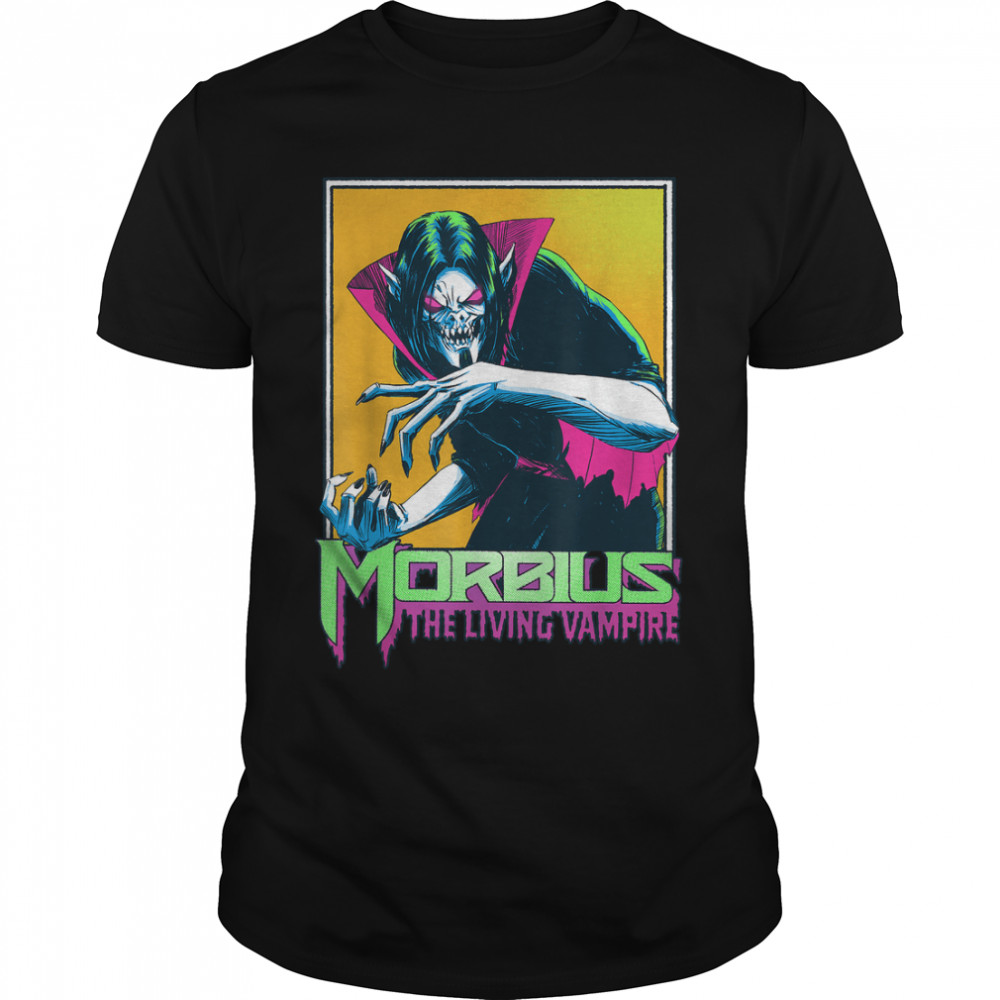 Marvel Morbius The Living Vampire Framed Portrait T-Shirt