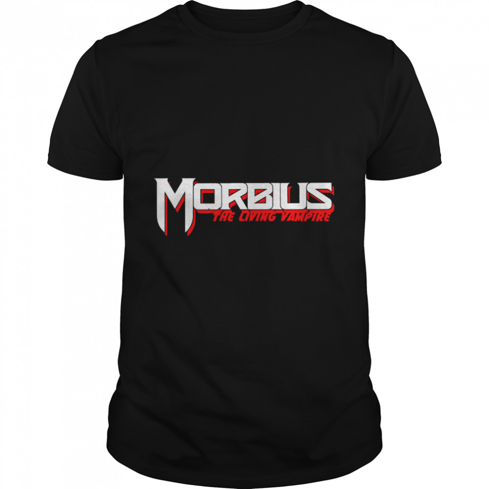 Marvel Morbius The Living Vampire Logo Premium T-Shirt