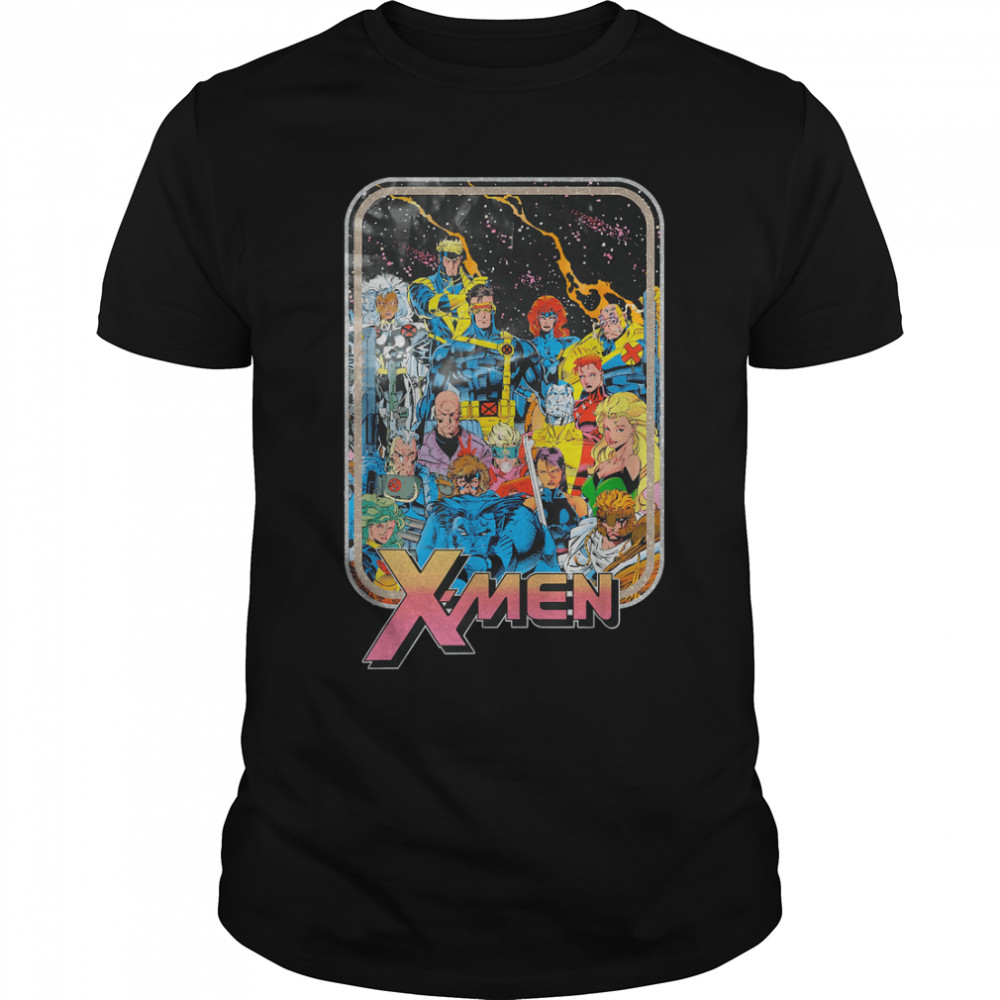 Marvel X-Men Classic Vintage Comic Group Shot T-Shirt T-Shirt