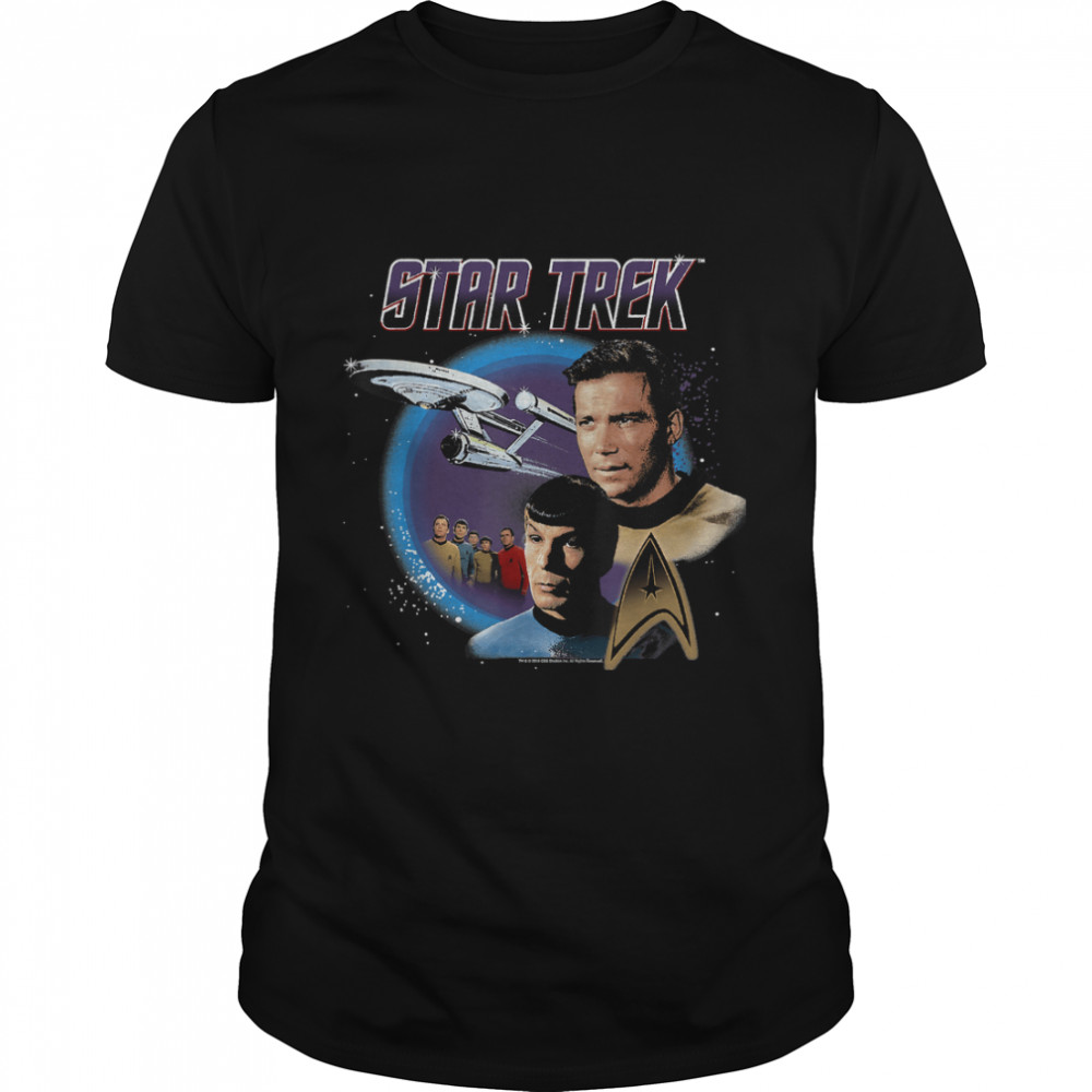 Star Trek Original Series Vintage Enterprise T-Shirt
